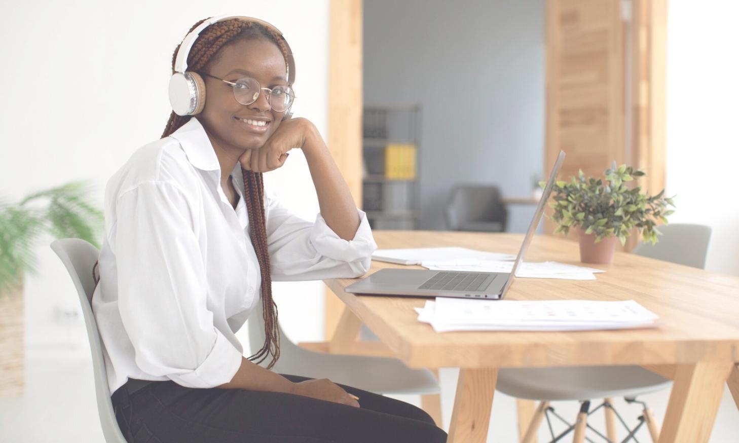 Professional reviewing financial documents and analysis